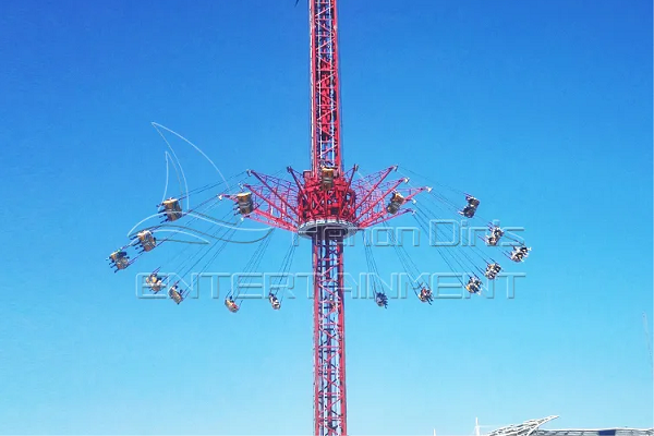 55-Meter Theme Park Thrilling Ride Tower Swing for Sale