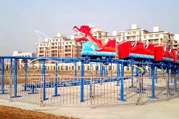Amusement Park Dragon Roller Coaster Rides