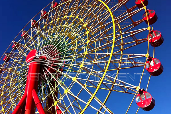 Amusement Park Giant Ferris Wheel Attraction