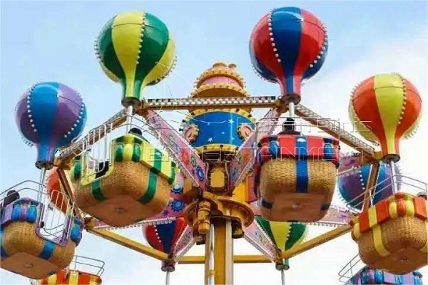 Attractive Samba Tower with Colorful Gondolas for Kids