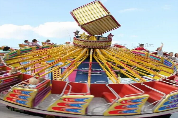 Crazy Flying Wheel Amusement Park Ride