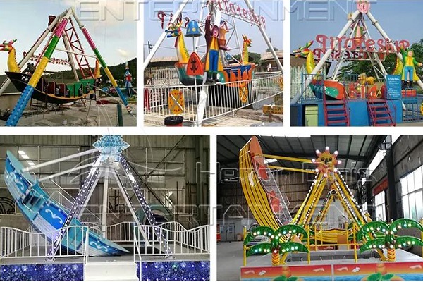 Different Types of Pirate Ships for Theme Park