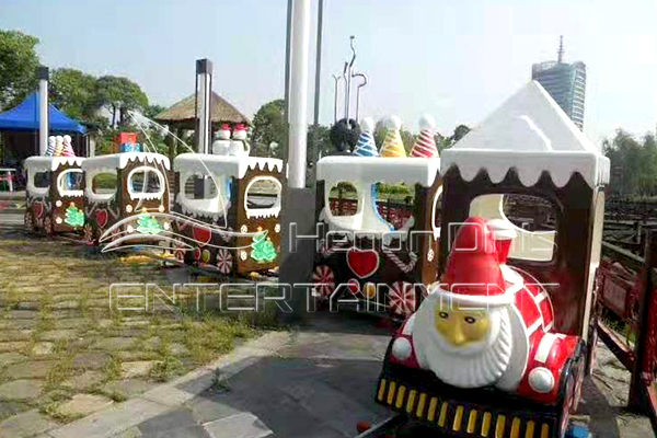 Electric Christmas Train with Track for Sale
