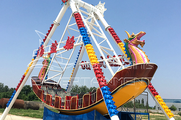 Giant Pendulum Dragon Pirate Ship Rides for Theme Parks