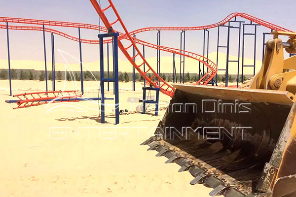 Installation of Thrill Coaster for Amusement Park