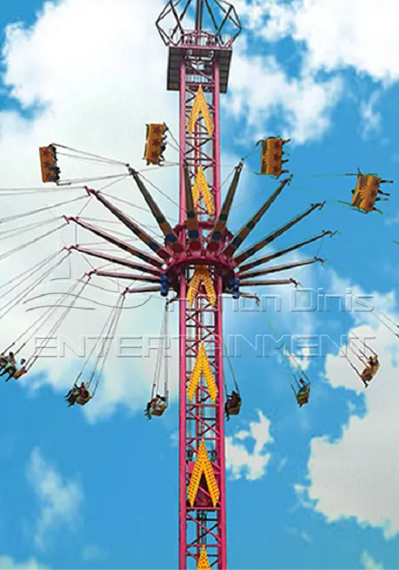 Swing Tower Amusement Park Thrill Ride for Sale