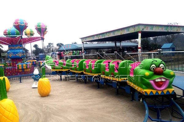Thrill Worm Roller Coaster Rides for Kids