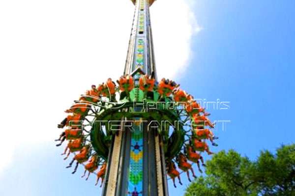 Thrilling Free Fall Amusement Ride for Adults