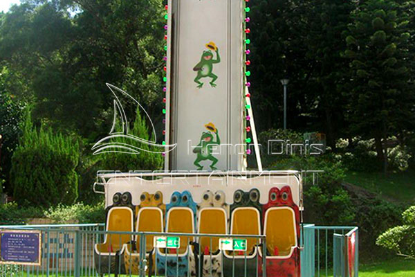 Amusement Park Crazy Frog Ride for Kids