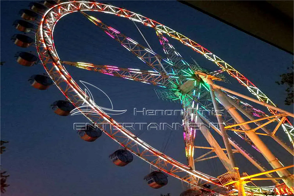 Popular Giant Ferris Wheel with the Public