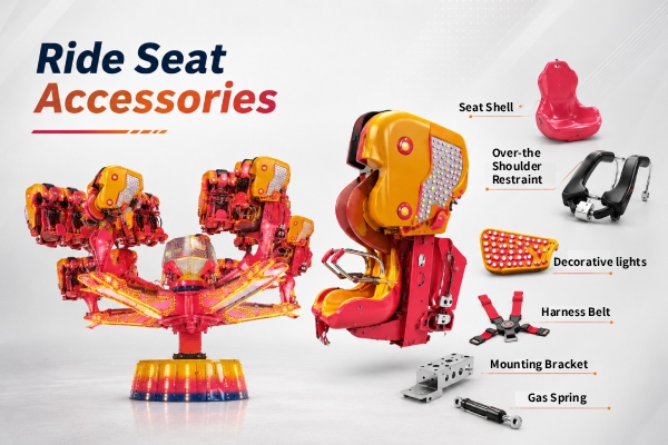 Replacement Amusement Rides Cabins for Sale Offered by YUDINIS